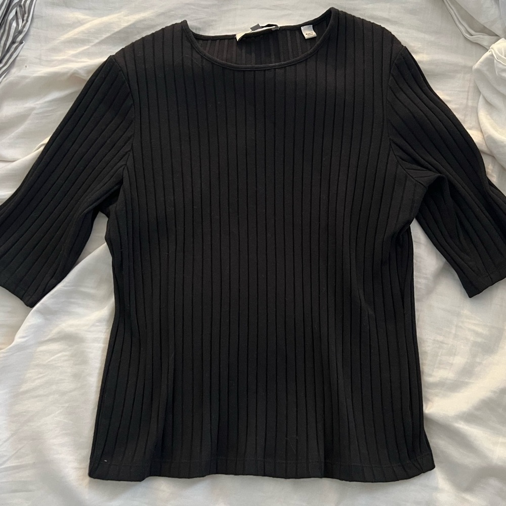 Vince Elbow-Length Sleeve Top - Picture 6 of 7